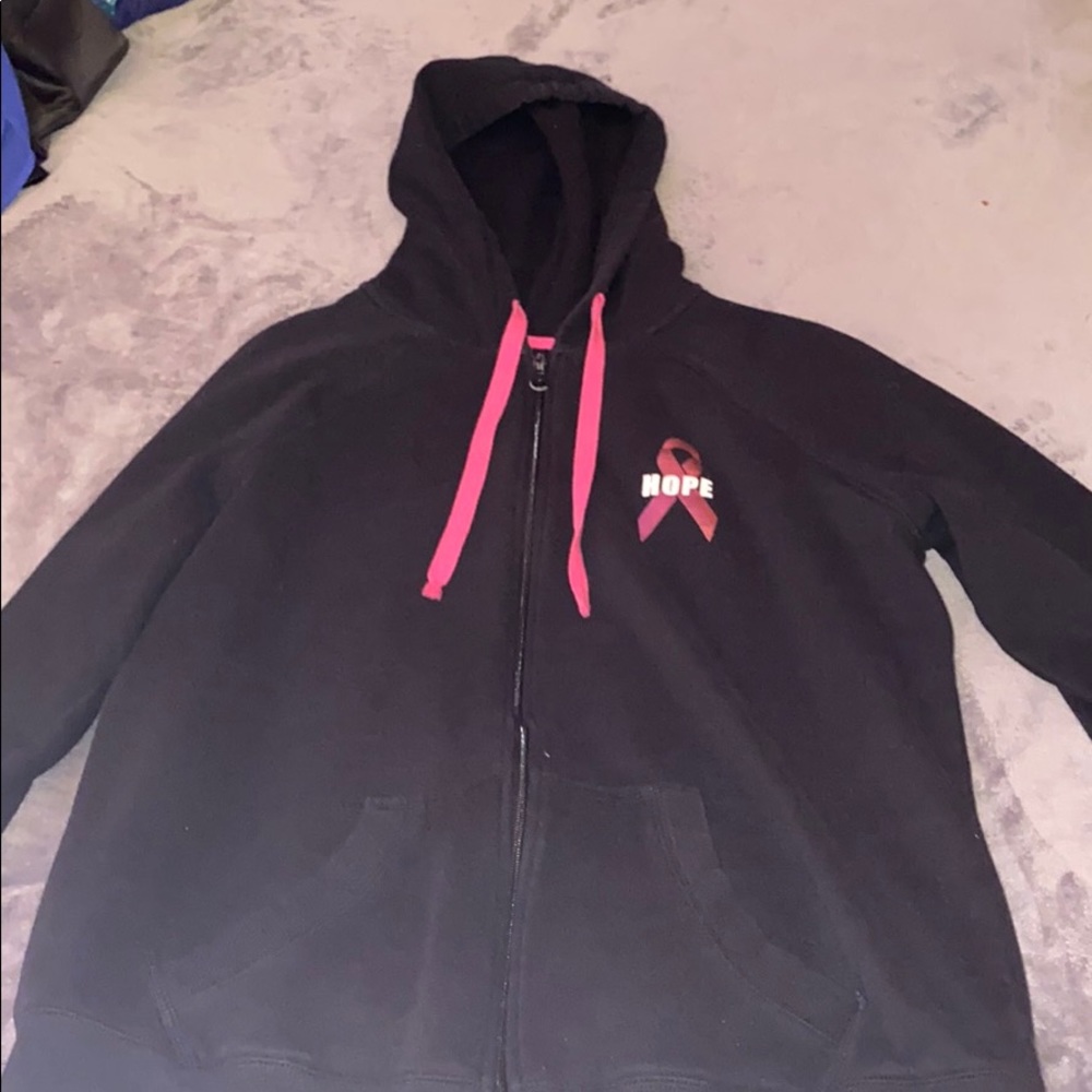Zip up hoodie